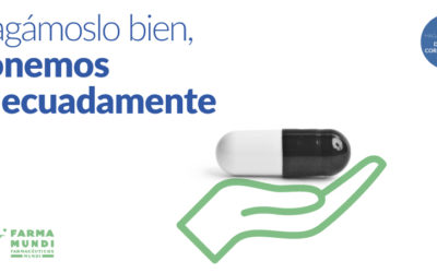 Farmamundi reivindica las donaciones responsables de medicamentos.