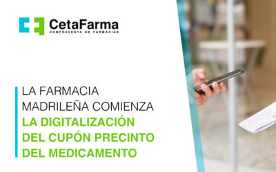 La farmacia madrileña comienza la digitalización del cupón precinto del medicamento