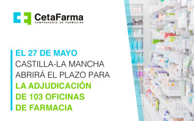 El 27 de mayo Castilla-La Mancha abrirá el plazo para la adjudicación de 103 oficinas de Farmacia