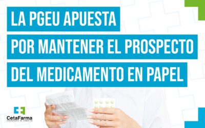 La PGEU apuesta por el prospecto del medicamento en papel