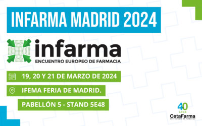 Cetafarma, expositor en Infarma Madrid 2024