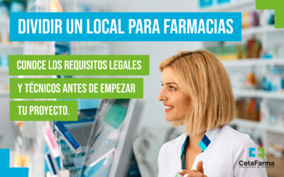 Cómo dividir un local comercial ya construido destinado a farmacia