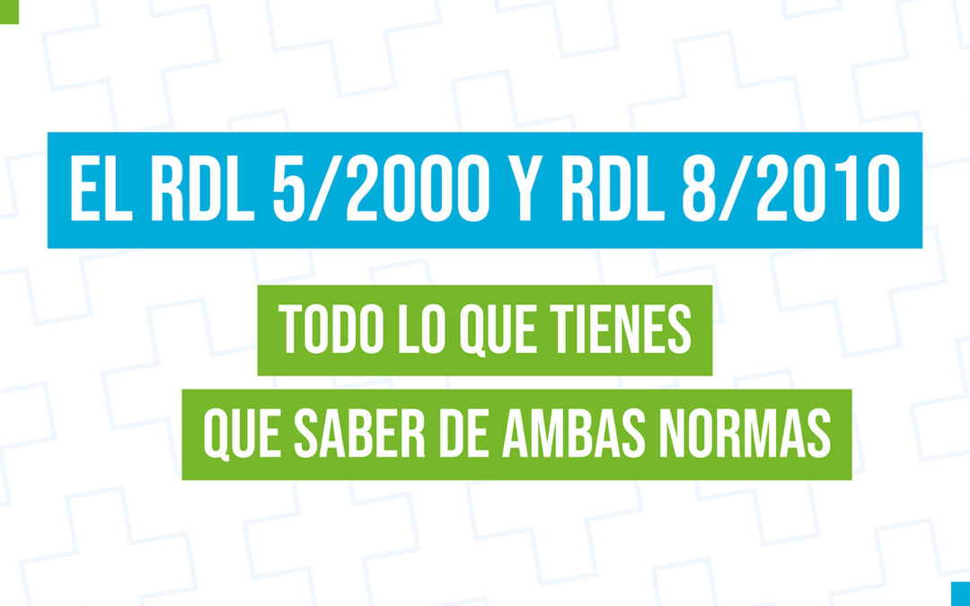 ¿Cómo explicar a un futuro comprador de farmacia el RDL 5/2000 y el RDL 8/2010?